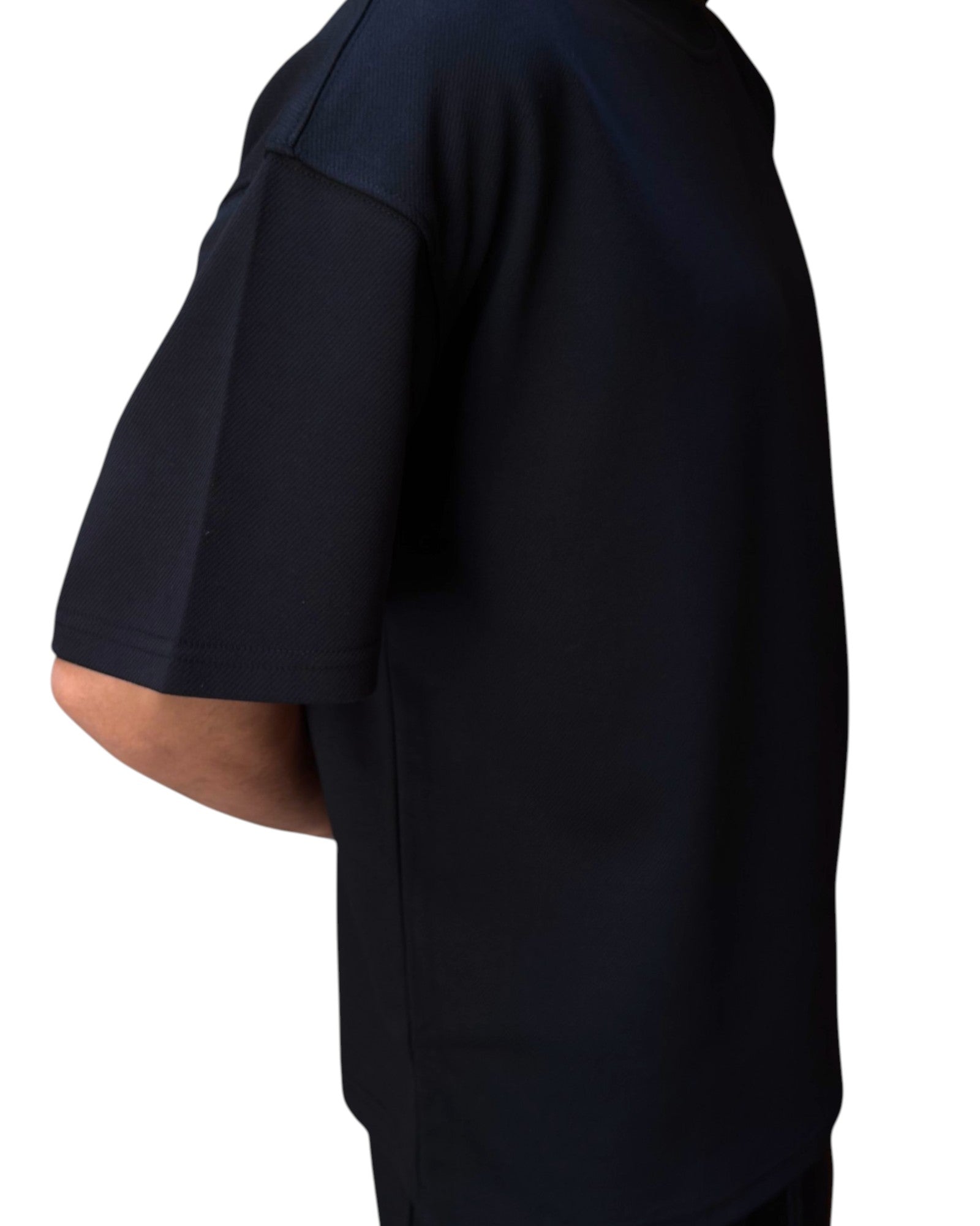 T-Shirt and Pants Set - Black