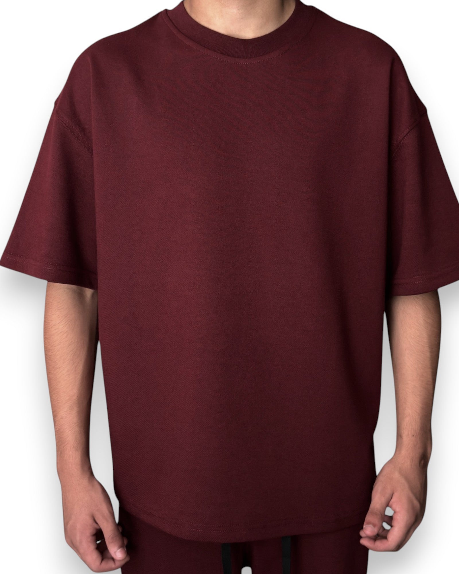 Oversized Burgundy T-Shirt