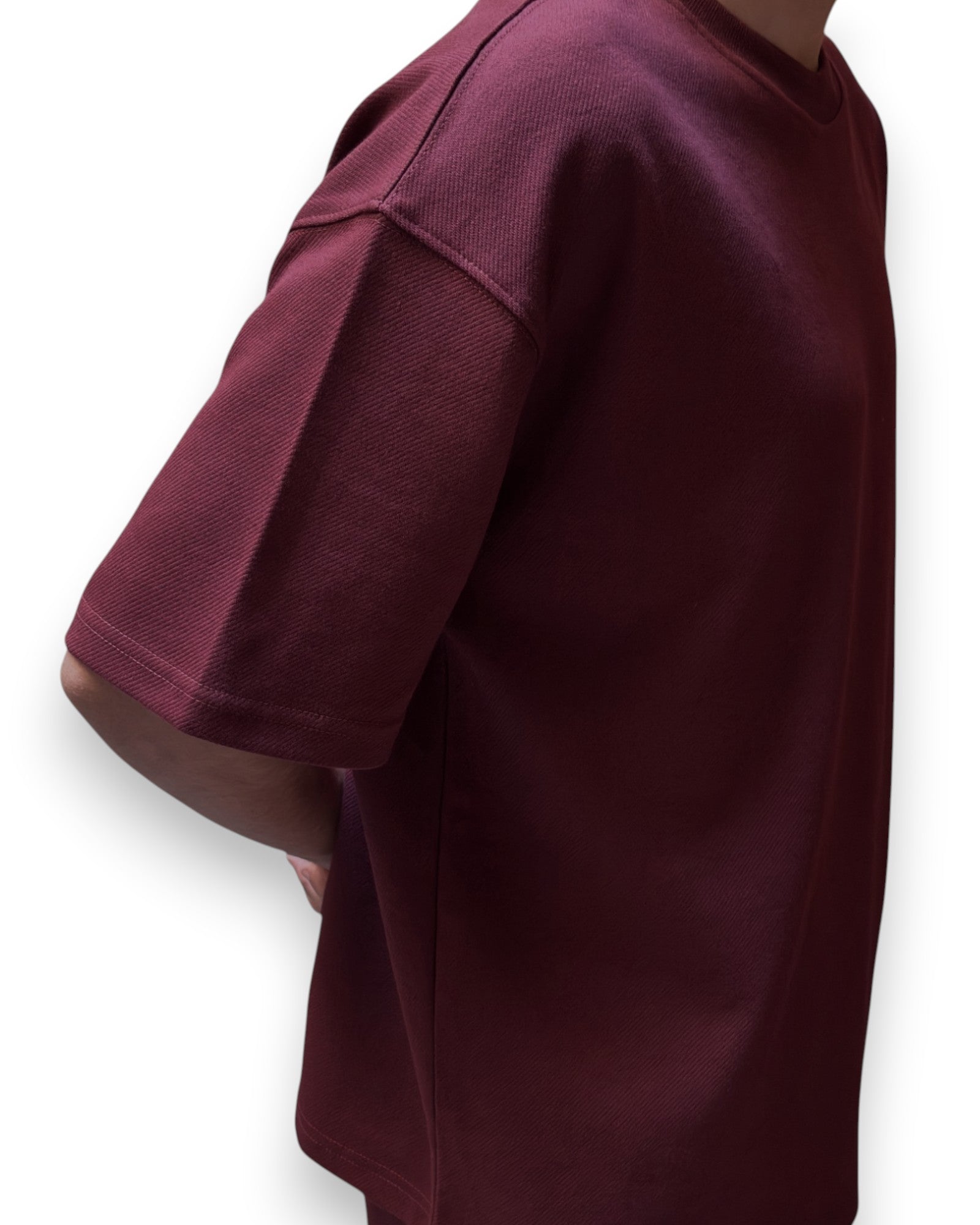 Oversized Burgundy T-Shirt