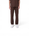 Straight-Leg Sweatpants - Brown