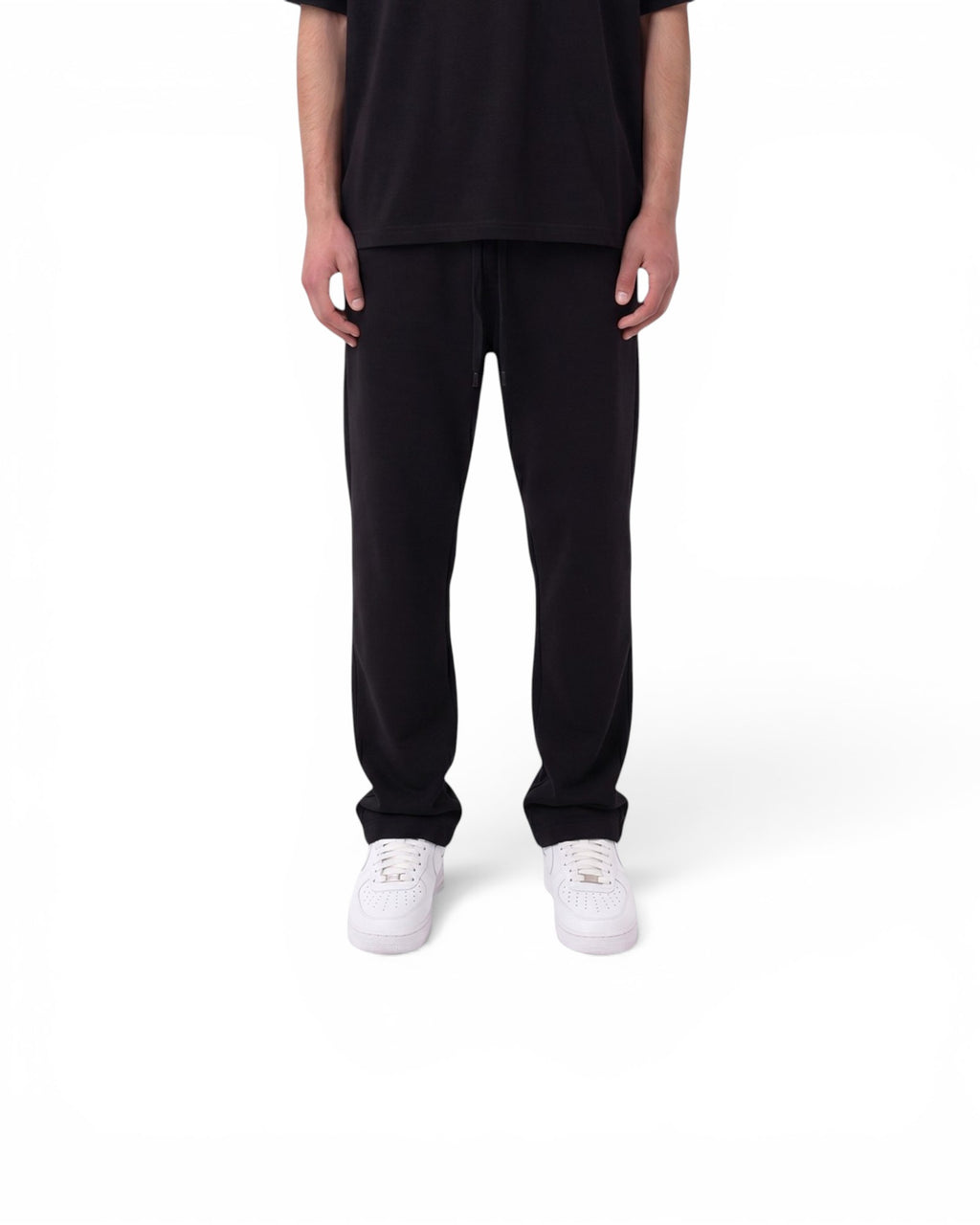 T-Shirt and Pants Set - Black