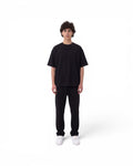 T-Shirt and Pants Set - Black