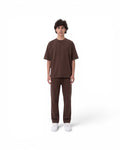 T-Shirt and Pants Set - Brown